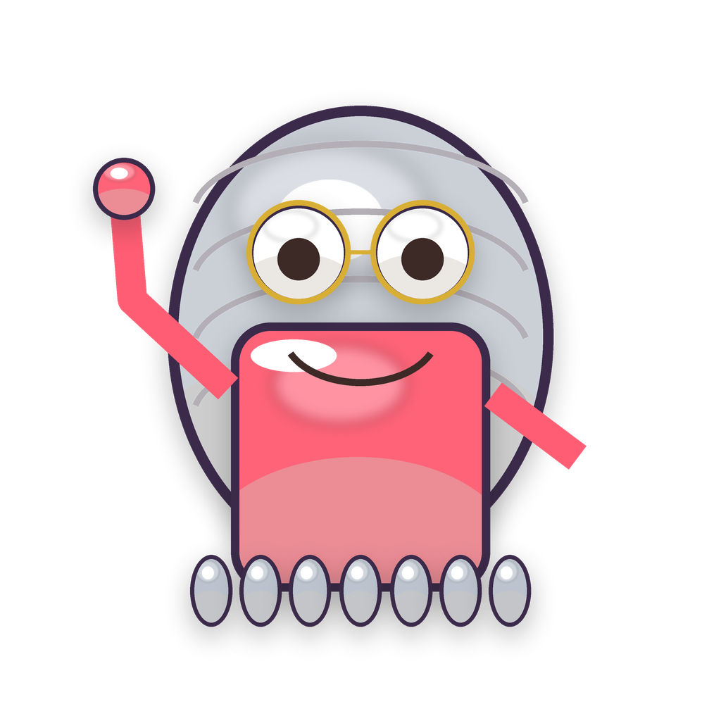 Professor Pillbug waving hello